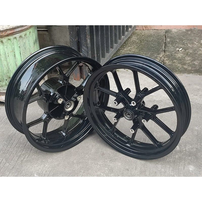 Velg Ninja 250 Z250 Vrossi 3.5 5.5 inch Double Disc Tapak Lebar