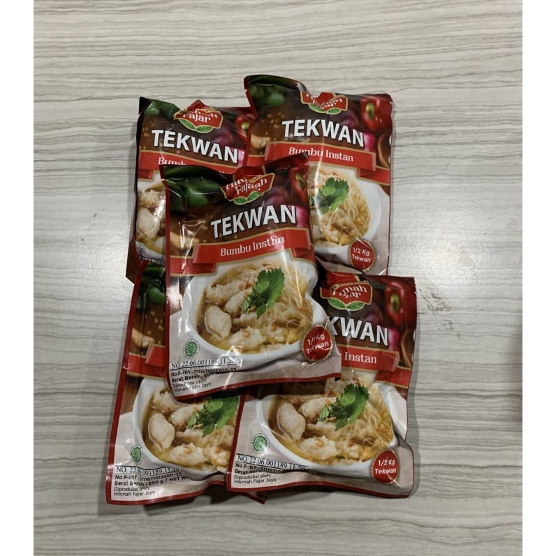 

[Bumbu Instan Siap Pakai] Bumbu tekwan palembang