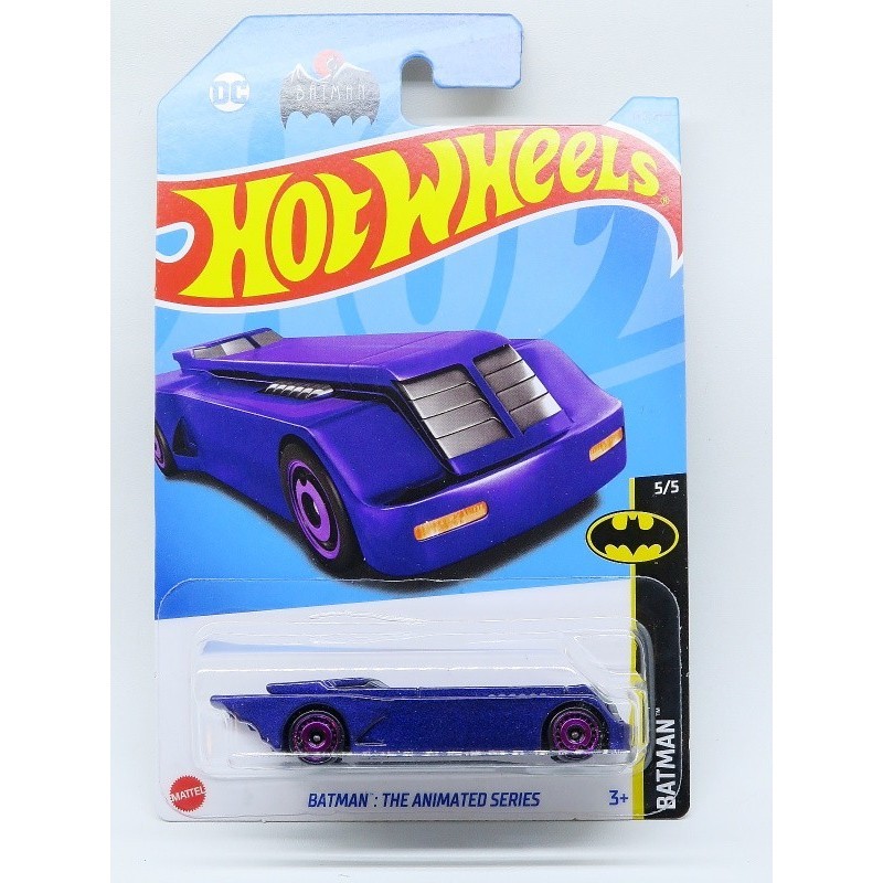 RZ27 Hot Wheels Batman The Animated Series Batmobile - purple