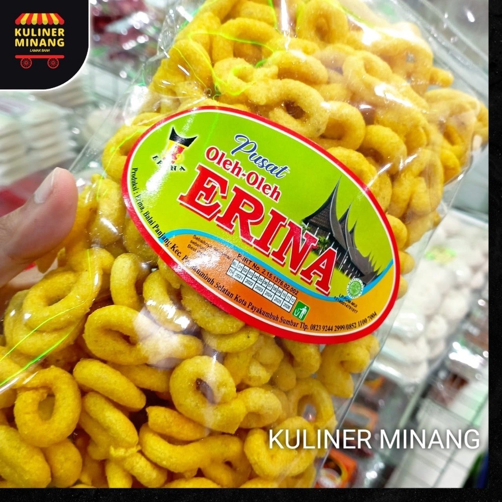 

Karak Kaliang Erina Jajanan 250g Snack Cemilan khas Kuliner Minang