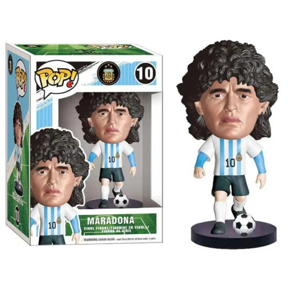 New Maradona #10 Vinyl Doll Football Stars Decoration Action Figure Collection Model Birthday Toys C