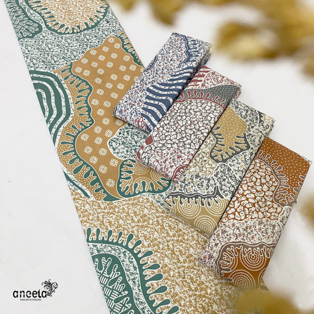 Dasar Kain Batik Meteran Premium Warna Pastel Berkain Batik Sarimbit Couple Premium Motif Kekinian U