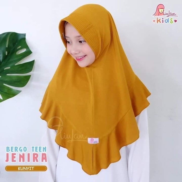 PROMO-Jilbab Miulan Anak Bergo Jenira Teen Bergo Jersey Anak 10 Tahun