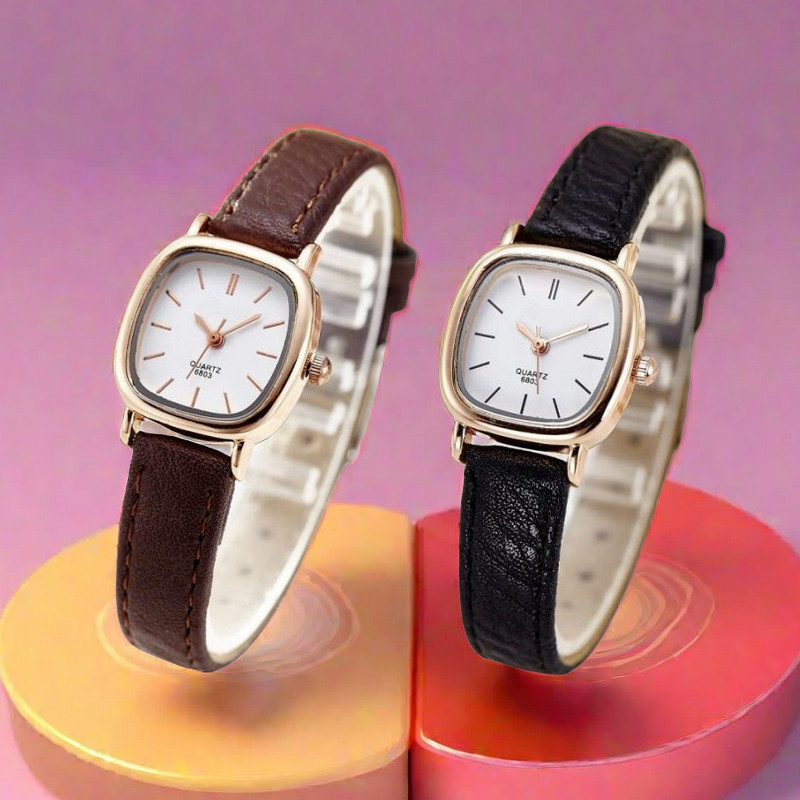 PRODUK TERBARU # CIELO Jam Tangan Wanita Murah Jam Tangan Kuarsa Fashion Vintage Jam Tangan Wanita J