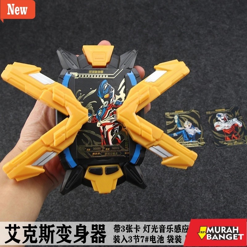 Mainan action figure yg lagi ngetrend- MOMBABY1 Mainan Senjata Ultraman X Changer / Ultraman Geed Ze