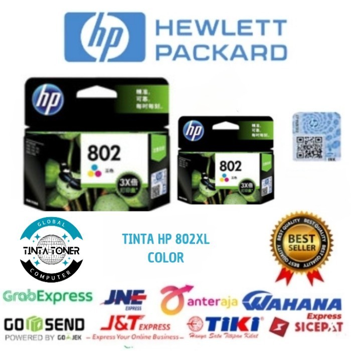 TINTA HP 802XL COLOR ORIGINAL