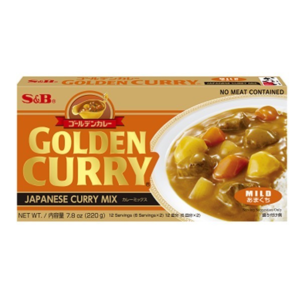 

New- S&B Golden Curry Japanese Curry Mix Mild 220 g