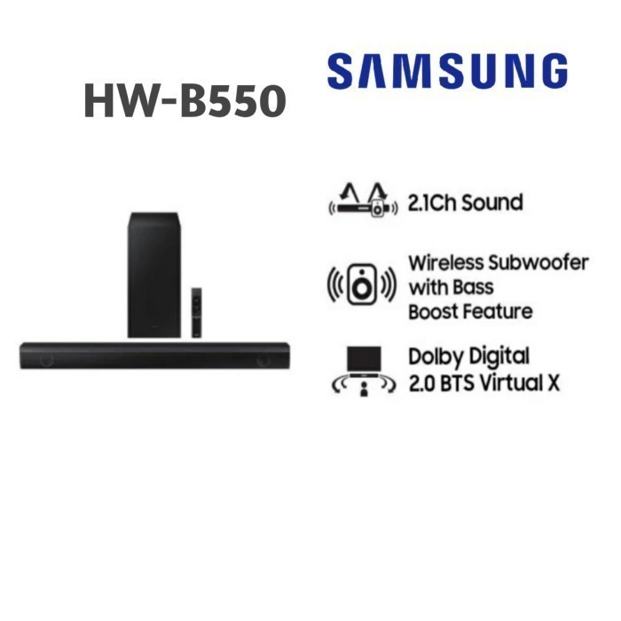 SAMSUNG SOUNDBAR HW B550 / HW-B550 wireless soundbar bluetooth