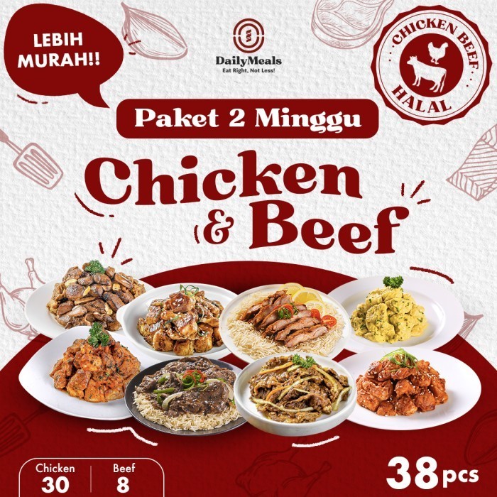 

Paket Diet 2 Minggu - Meal Prep Chicken & Beef