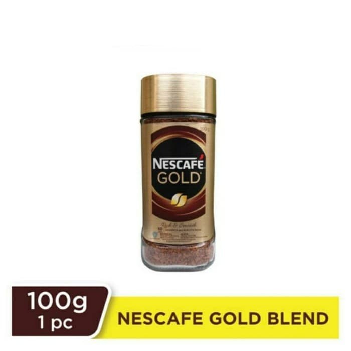 

New PROMO NESCAFE Gold Rich & Smooth Arabica and Robusta Blend 100gr - 50gr