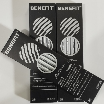 

PENSIL 2B BENEFIT PLATINUM PREMIUM P-5000 1 BOX ISI 12 PCS
