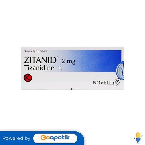 Zitanid Box 30 Tablet