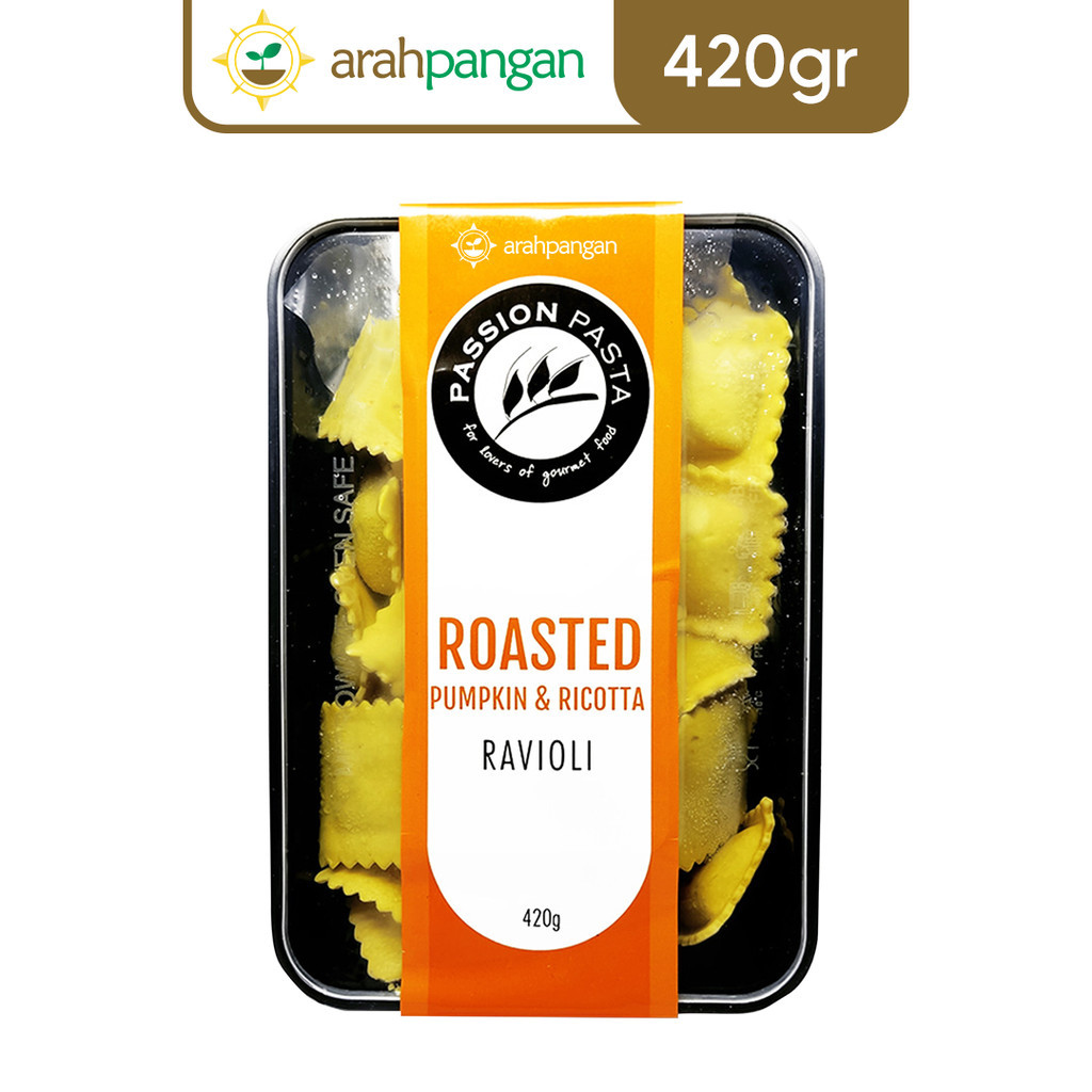

Roasted Pumpkin & Ricotta Ravioli Frozen Passion Pasta 420gr