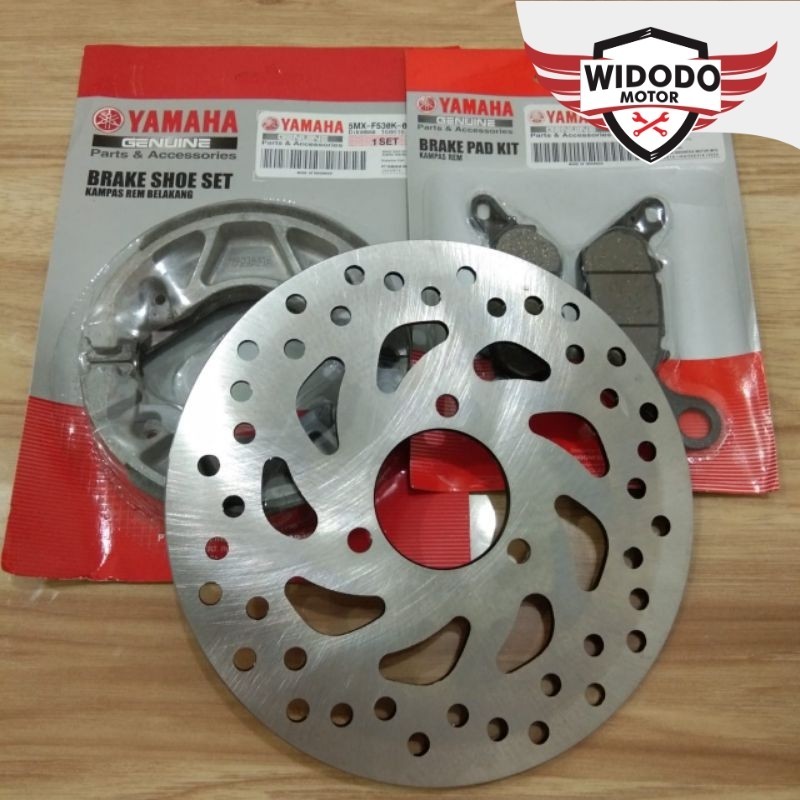 Piringan Cakram Depan Mio J 54P Soul GT Fino Fi Xride Kampas Rem Depan 3C1 Mio J Soul GT Fino Fi Xri