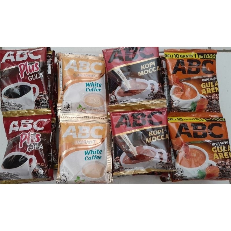 

ABC KOPI RENTENG ISI 1 PCS Kopi ABC susu