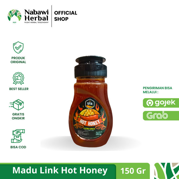 

MADU LINK - Hot Honey Extra Spicy Madu Pedas 150gr