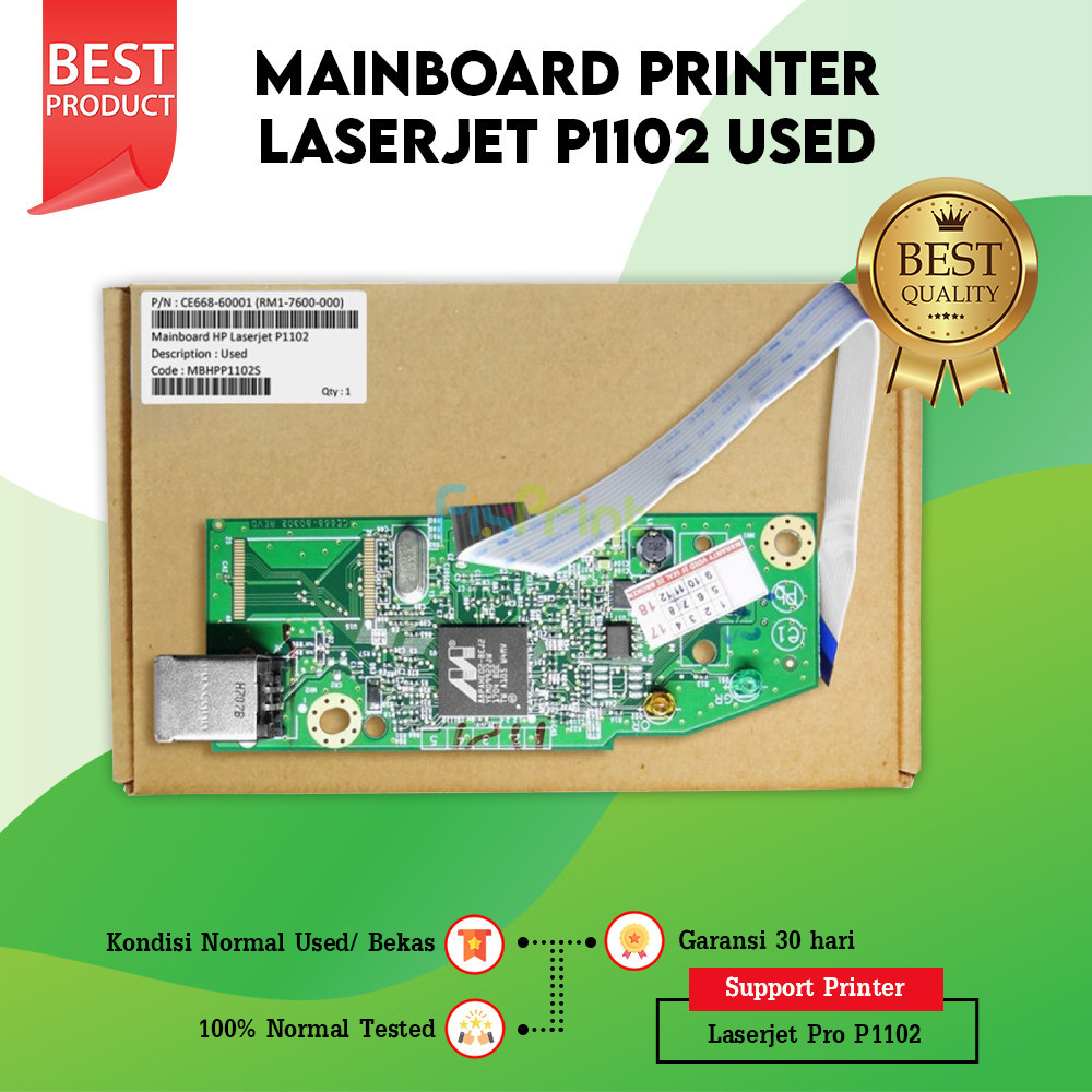 Mainboard Printer HP P1102 Motherboard Laserjet P1102 Board Printer HP P1102 Cabutan