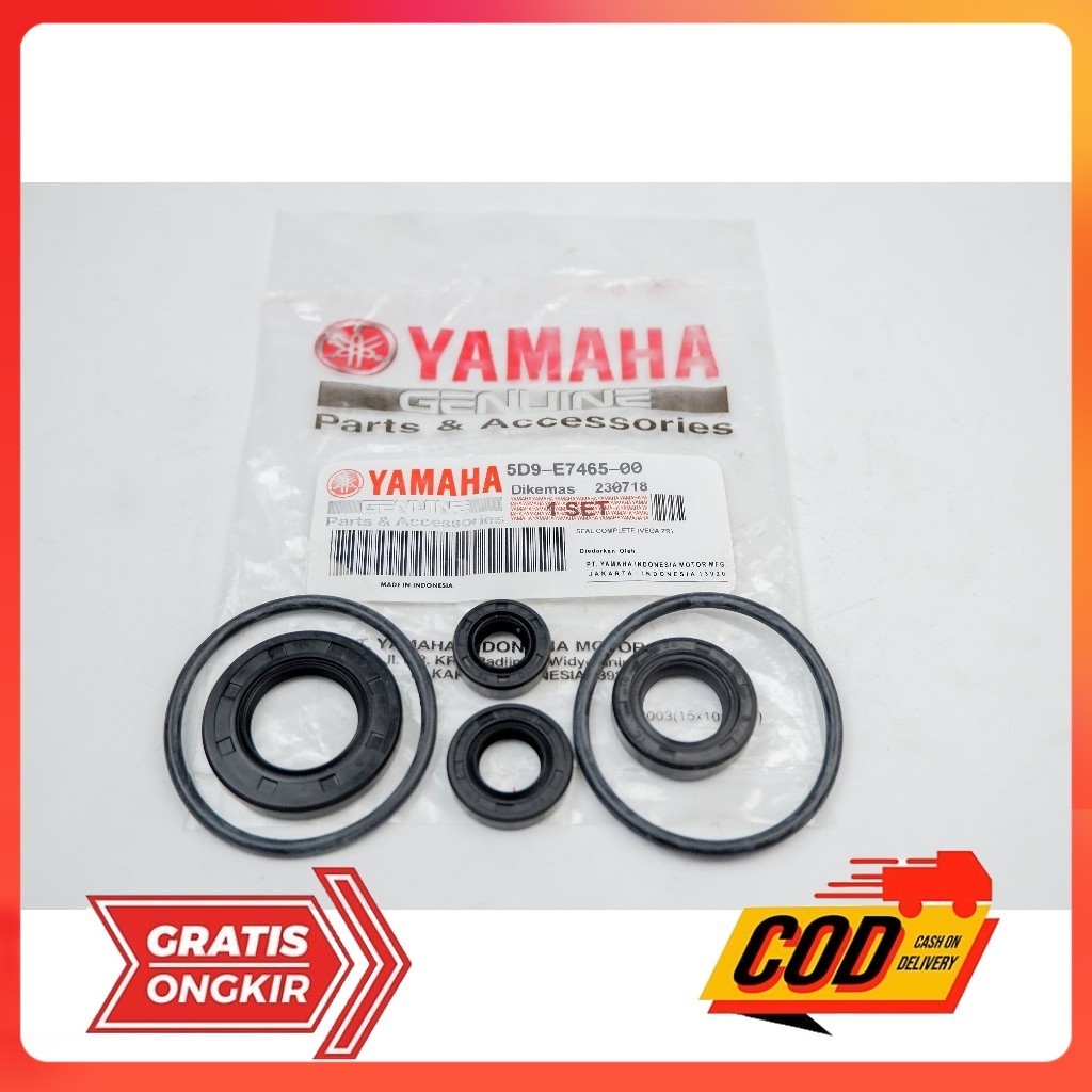 seal vega - Seal Komplit Yamaha Vega ZR 5D9 onderdil seperepart motor