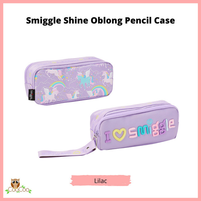 

Koleksi Terbaru-Promo Smiggle Shine Oblong Pencil Case - Lilac