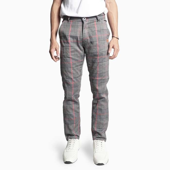 Celana Tartan Panjang Original Pria - Tartan Pants Slimfit