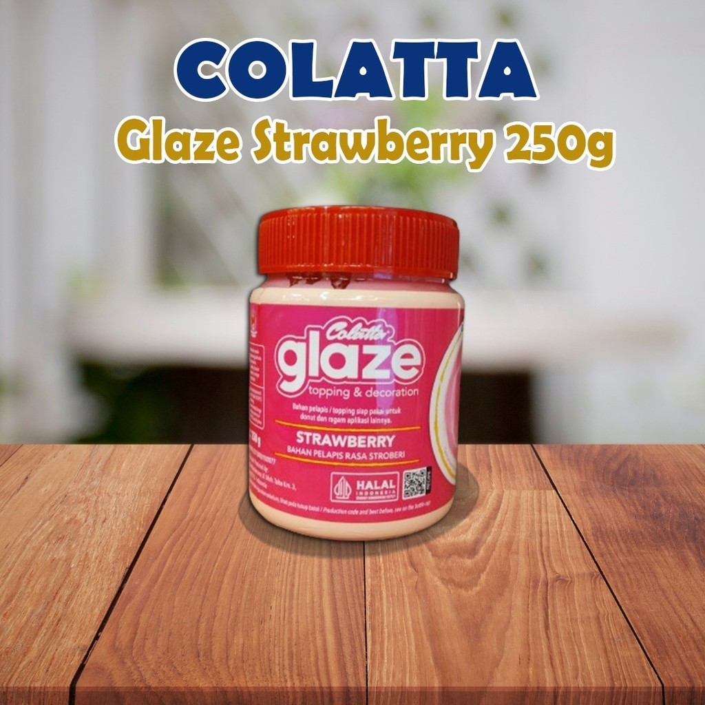 

Colatta Glaze Stawberry 250 Gr
