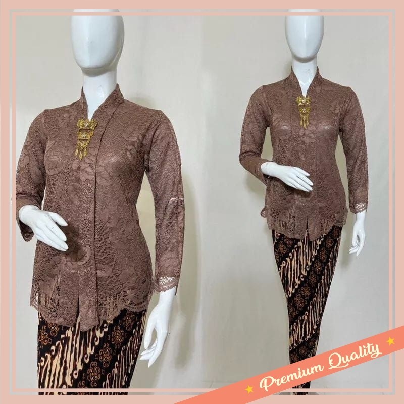 Kebaya buat Wedding kondangan Modern Remaja Murah / COD - SETELAN KEBAYA FLOY KARTINI - KEBAYA MODER
