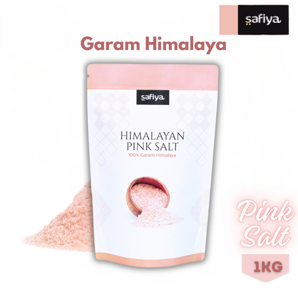 

Safiya Garam Himalaya 1 Kg Pink Himalayan Salt Original