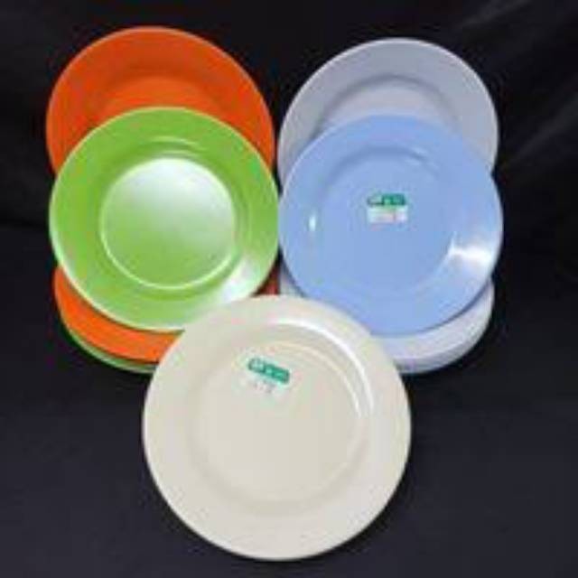 Termurah Piring ceper melamine  10 inch seiv onyx piring besar jumbo onyx piring makan prasmanan ony