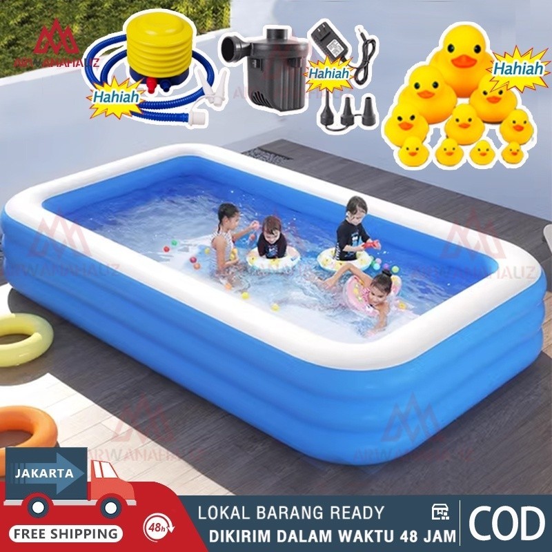 kolam renang anak jumbo/kolam renang mainan/kolam renang anak jumbo 3 meter/mainan kolam renang anak