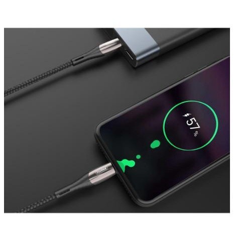 [Tokome23] COD Kabel Data Foomee DR12 Type-C To Type-C PD60W 120Cm QC 3.0 Fast Charge Black Cable