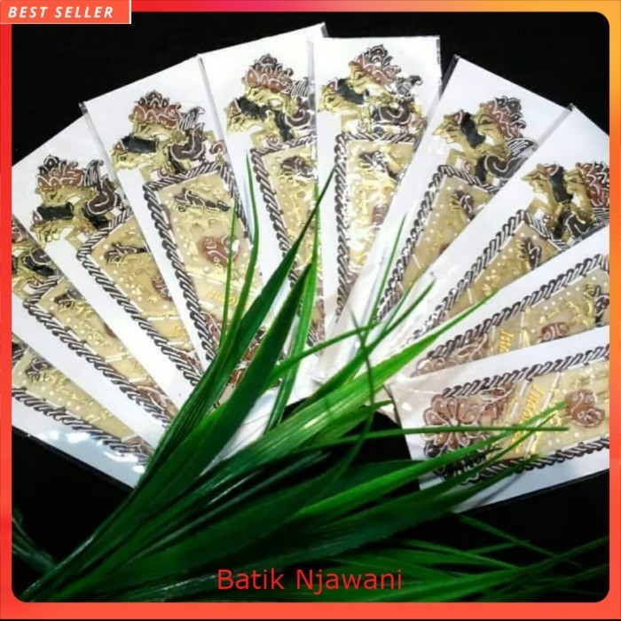 pembatas buku / Pembatas buku wayang kulit Khas Indonesia