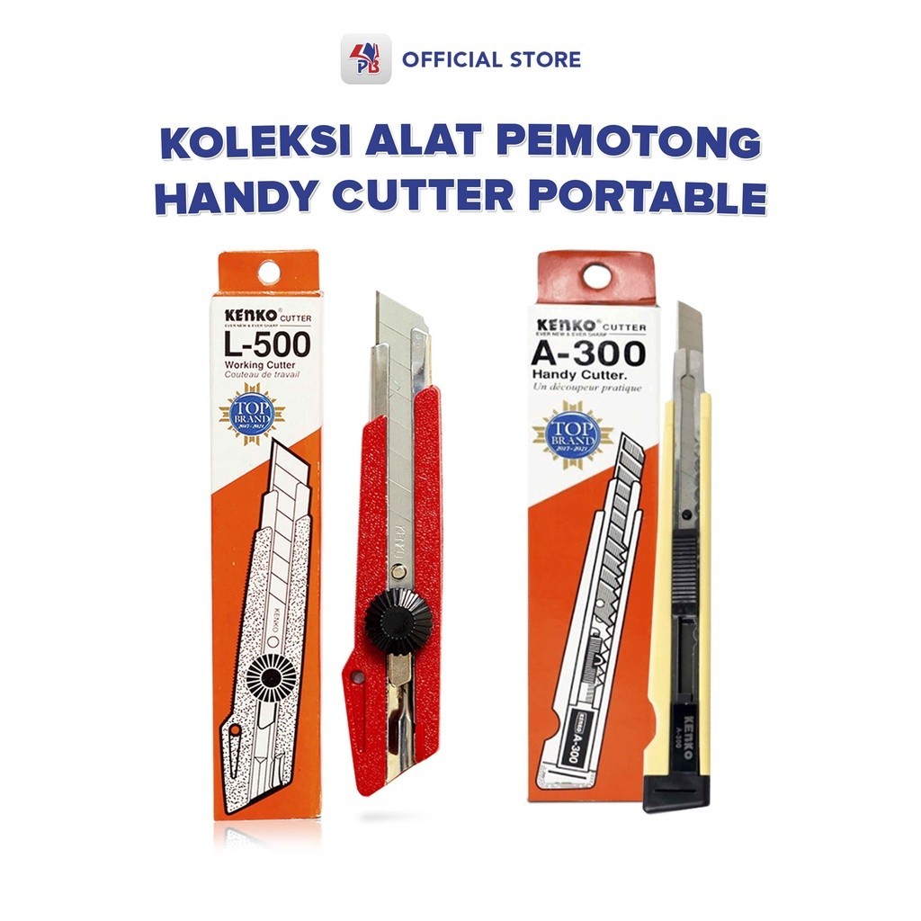 

Cutter Kenko Besar Dan Kecil A300 Dan L500 Alat Pemotong Portable / Working Cutter