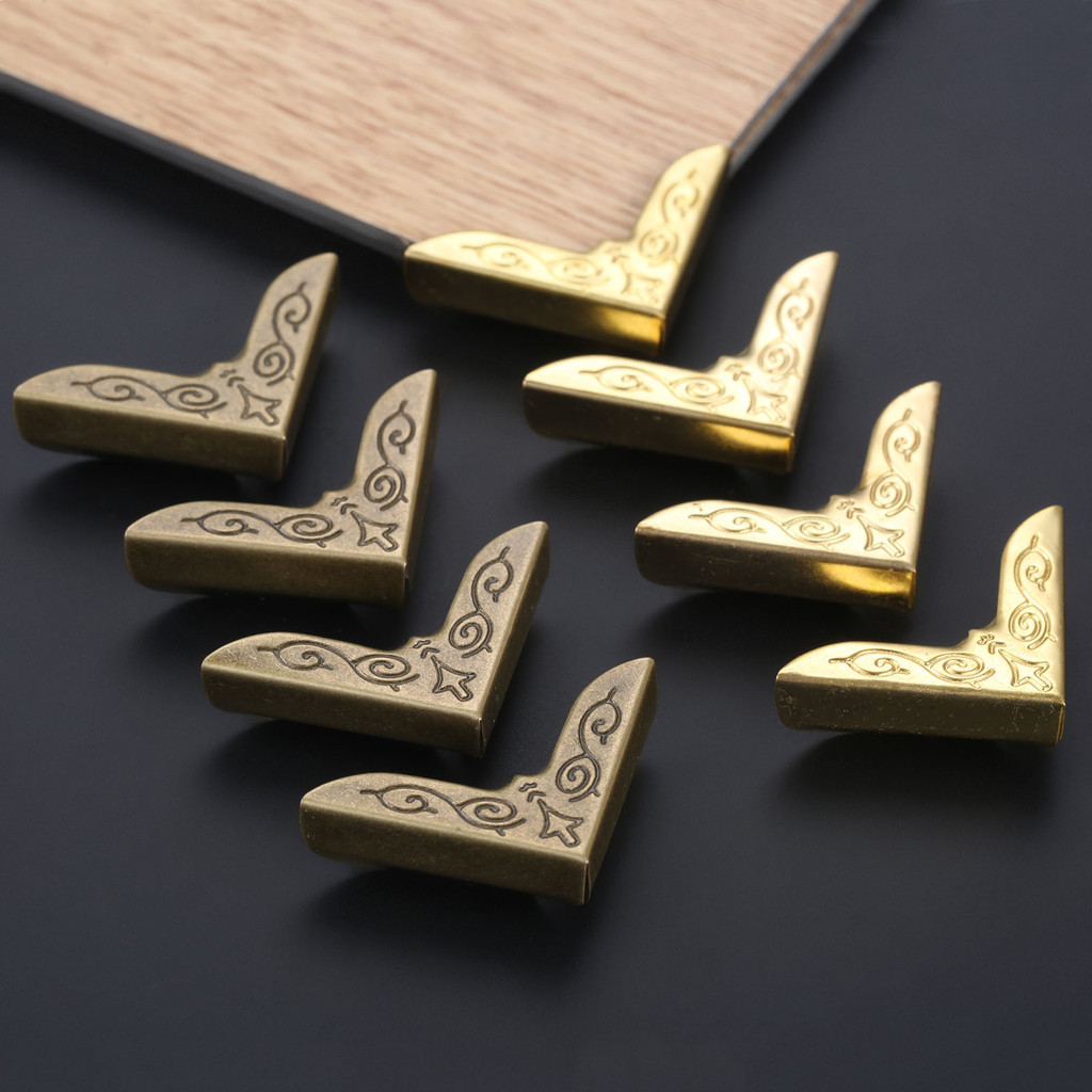 

50Pcs Corner Protectors Book Scrapbooking Albums Menus Folders Collar Corner Protectors 25*25mm