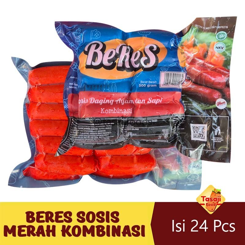 

BERES Sosis Merah Daging Sapi Dan Ayam Isi 24 Pcs