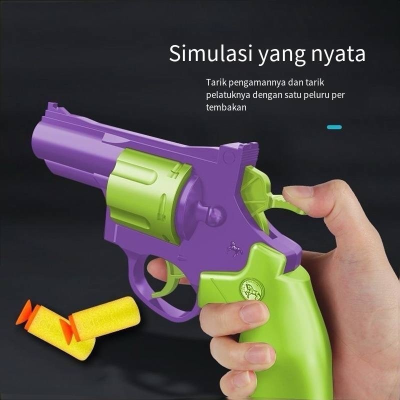 Senapan wortel selebriti internet/Hadiah anak-anak/Senapan wortel populer/mainan peluru lembut/pelur