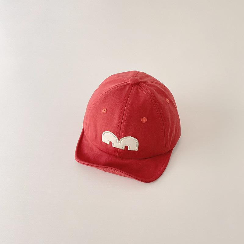 topi  baseball anak laki laki topi anak cowok korea style motif M