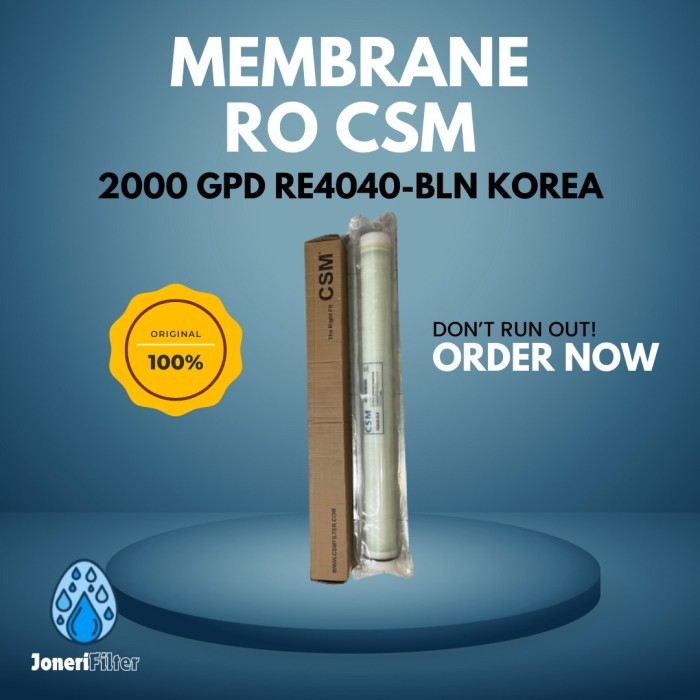 Membrane RO 4040 CSM BLN 2000 GPD Filter Air Reverse Osmosis