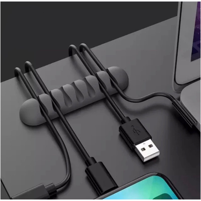 Kabel Clip Holder Tempel Penjepit Merapikan Kabel Charger