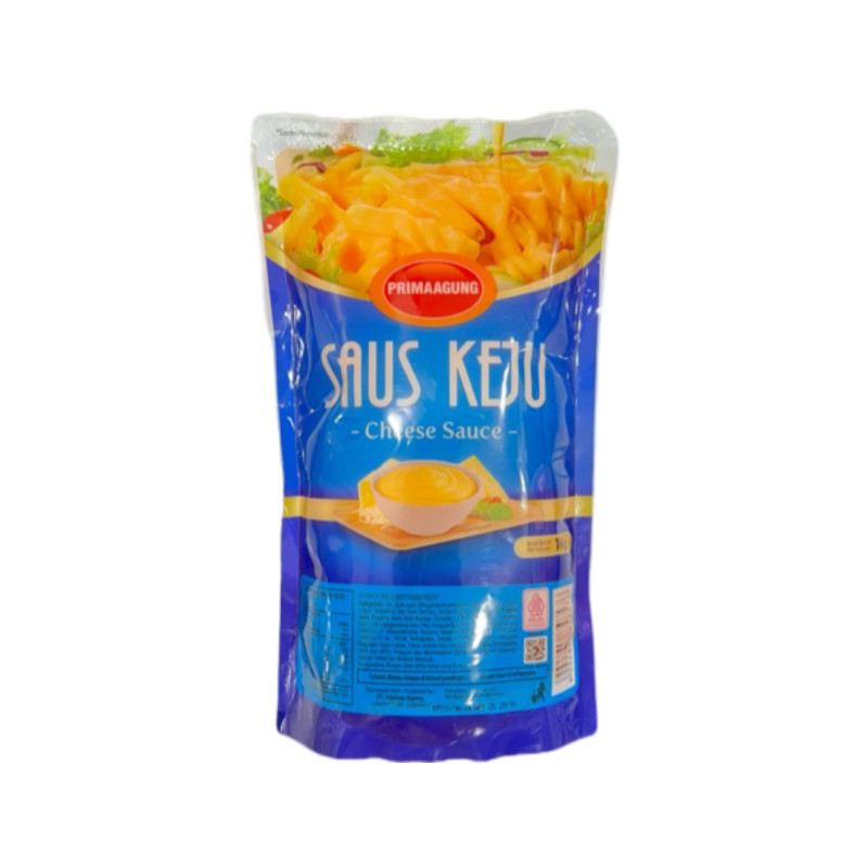 

Prima Agung Saus Keju 1kg Cheese Sauce