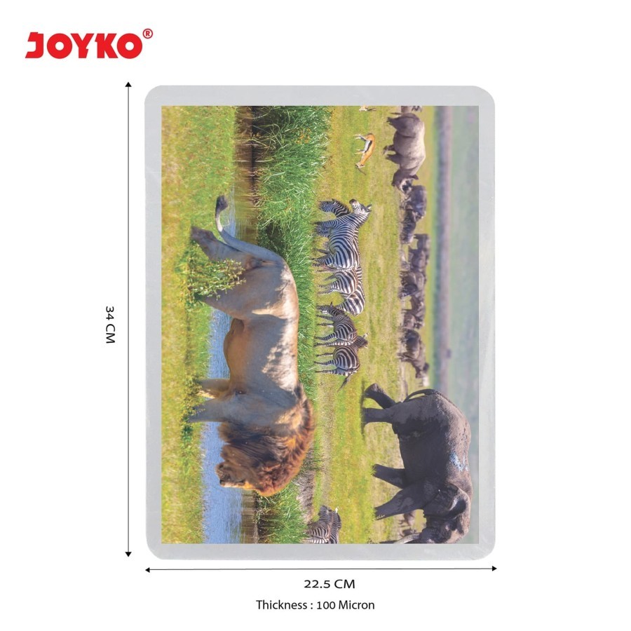 

ATH JOYKO Laminating Film F4 LF100-2234 Size F4 100 Mic / Plastik Laminasi 100 Set Murah