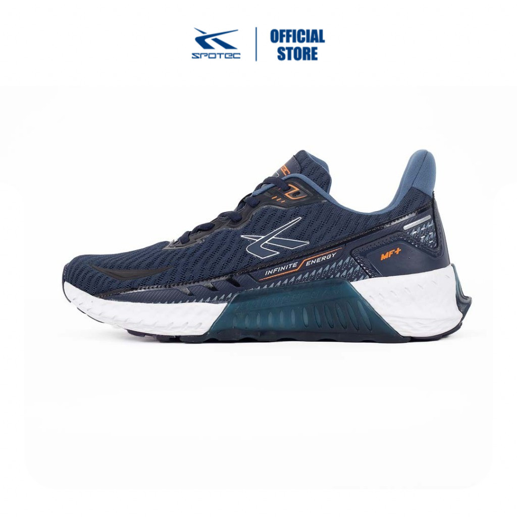 Spotec Running Zsoka Sepatu Lari Pria Wanita - Biru Tua Putih