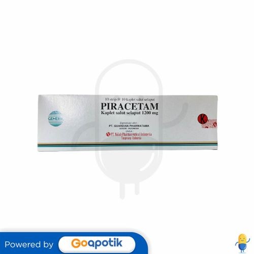 Piracetam Nulab 1200 Mg Box 100 Kaplet