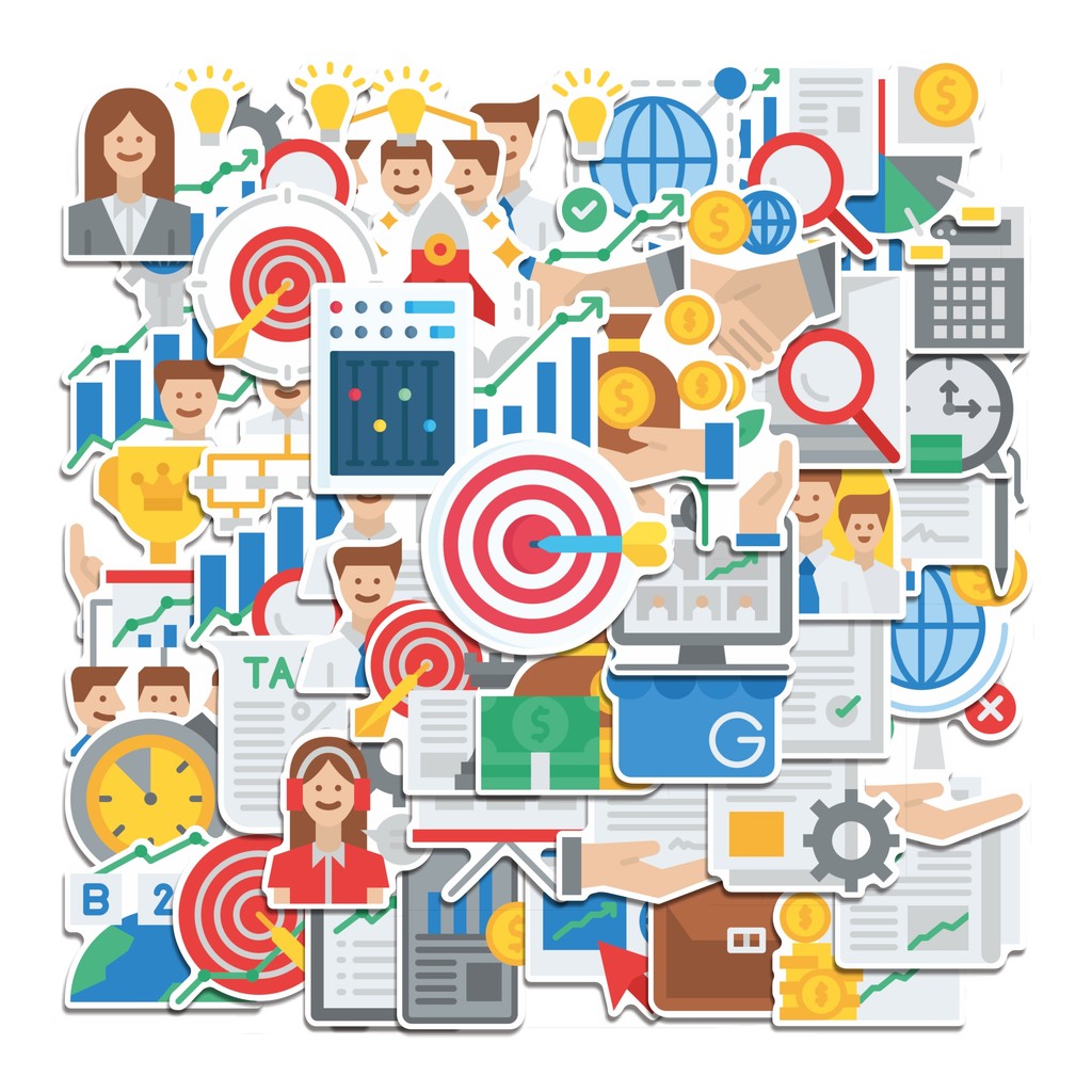 

COD 50 Pcs Stiker Business Report Lucu Anti Air Untuk Dekorasi Notebook Sepeda Skateboard Handphone