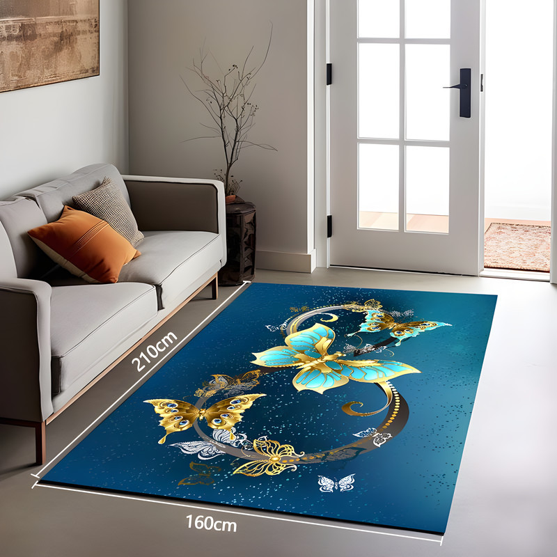 Karpet Turkey Bermotif / Karpet Lantai Eropa Style Uk 210 x 160cm/ Tikar Karpet ruang Tamu / Karpet 