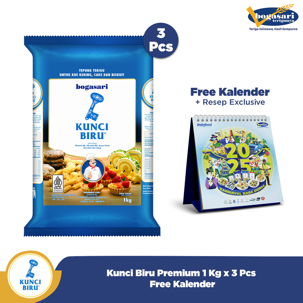 

Kunci Biru Premium 1 Kg x 3 Pcs + Kalender Meja 2025