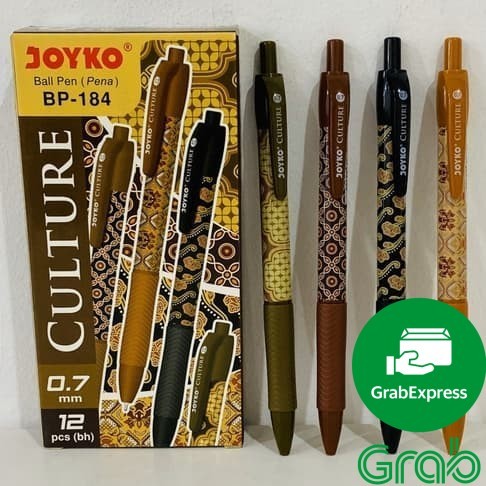 

pulpen batik Merk Joyko culture 1 pak BP-184 murah