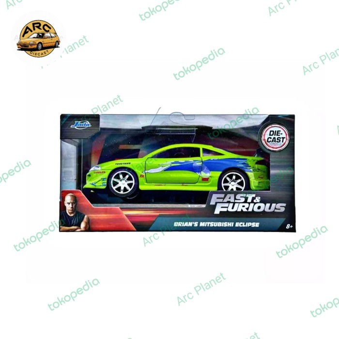 Jada Fast and Furious Brian's Mitsubishi Eclipse