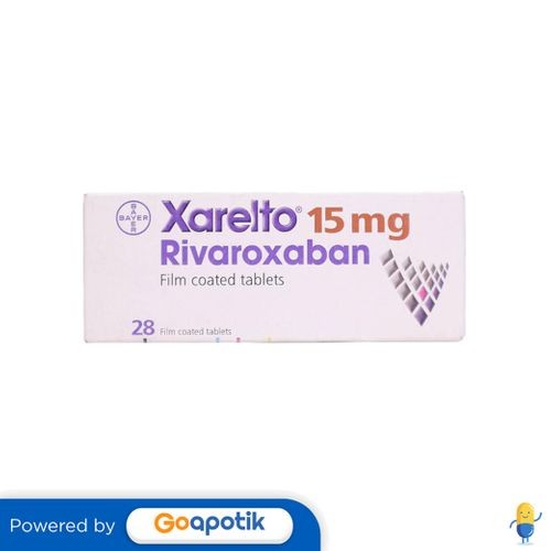 Xarelto 15 Mg Box 28 Tablet