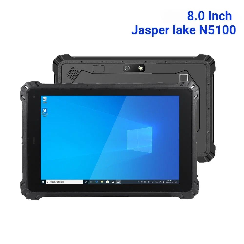 2025 Original K08NF Industrial Rugged Windows 10 Tablet PC Waterproof 8 Inch Intel N5100 8GB RAM 128
