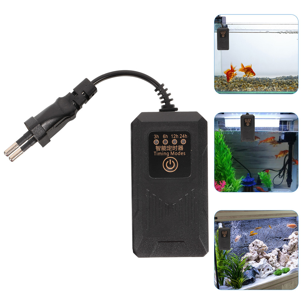 Fish Tank Timer Timing Light Controller Lamp Dimmer Aquarium Home Appliance Plastic LED